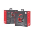 Genesis GENESIS ARGON 110 Gaming Headset, nauszny, przewodowy, mikrofon, czarny/czerwony | Genesis | ARGON 110 | przewodowy | nauszny