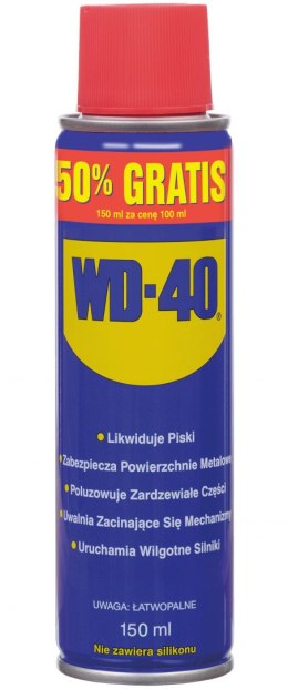 WD-40 PREPARAT WIELOFUNKCYJNY WD-40 100ML +50% GRATIS