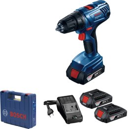 BOSCH WIERTARKO-WKRĘTARKA AKUMULATOROWA GSR 180-LI 2*2.0AH