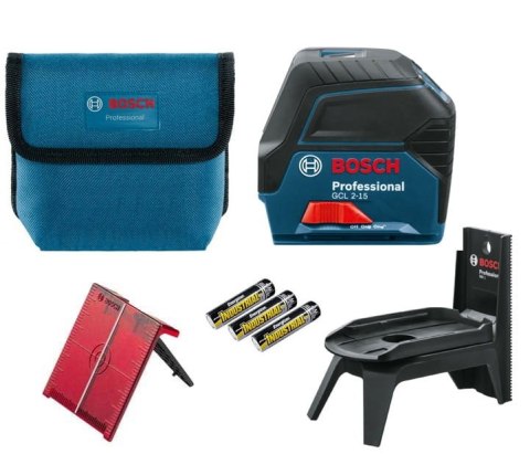 BOSCH LASER KRZYŻOWY GCL 2-15+RM1 BOX