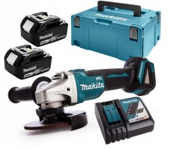 MAKITA SZLIFIERKA KĄTOWA AKUMULATOROWA 125MM 18V 2*5,0AH LI-LO MAKP