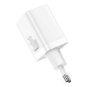 Ładowarka sieciowa Baseus Super Si Pro Quick Charger USB + USB-C 30W (biała)