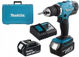 MAKITA WIERTARKO-WKRĘTARKA AKUMULATOROWA 18V 2*3.0AH LI-LON 2 BIEGI