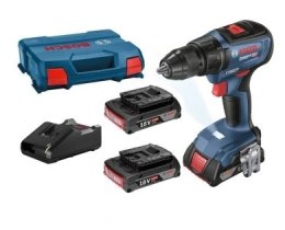 BOSCH WIERTARKO-WKRĘTARKA AKUMULATOROWA GSR 18V-50 3*2.0*AH