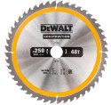 DEWALT PIŁA TARCZOWA DO DREWNA 250/30MM, 48 ZĘBÓW