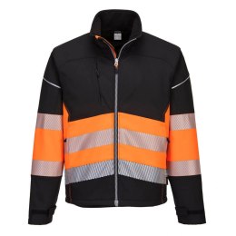 PORTWEST KURTKA OSTRZEGAWCZA SOFTSHELL PW375BKO ROZMIAR L