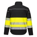 PORTWEST KURTKA OSTRZEGAWCZA SOFTSHELL PW375BKY ROZMIAR L