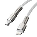 Kabel USB-C do Lightning Baseus Cafule, PD, 20W, 1m (biały)