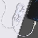 Kabel USB-C do Lightning Baseus Cafule, PD, 20W, 2m (biały)