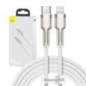 Kabel USB-C do Lightning Baseus Cafule, PD, 20W, 2m (biały)