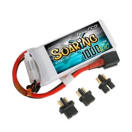 Akumulator Gens Ace Soaring 1000mAh 11.1V 30C 3S1P EC3/XT60/T-Plug