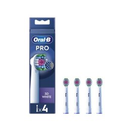 Oral-B Oral-B | Wymienne główki szczoteczki do zębów | EB18-4 3D White Pro | Główki | Dla dorosłych | Liczba główek szczoteczki w zesta