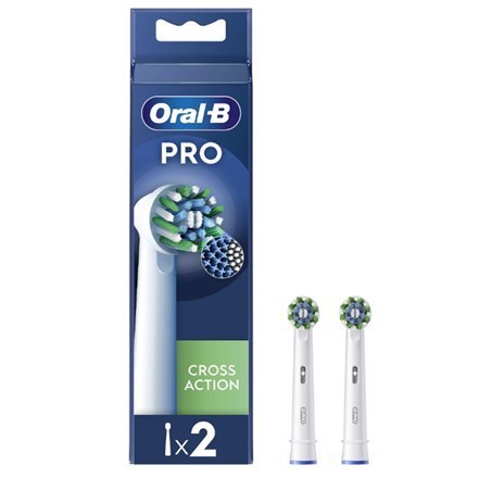 Oral-B Oral-B | Wymienne główki szczoteczki do zębów | EB50RX-2 Cross Action Pro | Główki | Dla dorosłych | Liczba główek szczoteczki w