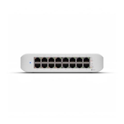 Switch Ubiquiti UniFi Lite 16 PoE 16p PoE ( PoE+: 8;) Managed Gigabit (USW-Lite-16-PoE-EU)