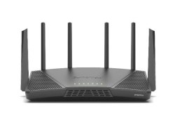 Synology Router RT6600ax, Wi-Fi 6, IEEE 802.11a/b/g/n/ac/ax, 1x 2.5GbE, 3x 1GbE, 1xUSB 3.2, Dual WAN, Three-band router