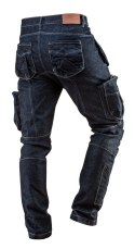 NEO SPODNIE ROBOCZE 5-KIESZENIOWE DENIM ROZMIAR S