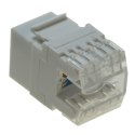 Gniazdo keystone RJ45 kat.6 nieekranowane krone