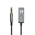 Adapter audio z odbiornikiem Bluetooth 5.3 i złączem AUX miniJack 3.5 mm i USB-A