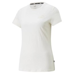 ND05_K12809-L 848331 99 Koszulka damska Puma ESS+ Embroidery Tee kremowa 848331 99 r.L