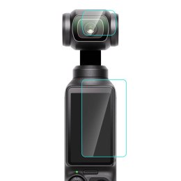 Szkło ochronne PULUZ na obiektyw i ekran DJI OSMO Pocket 3