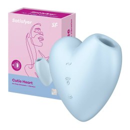 Masażer łechtaczki Satisfyer Cutie Heart (niebieski)