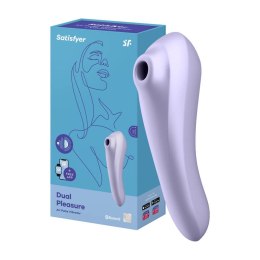 Wibrator Satisfyer Dual Pleasure z aplikacją (fiolet)