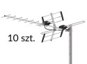 21-054# Antena dvb-t atd31s vhf/uhf mux8 kierunkowa pasywna 10-pak