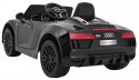 Auto Na Akumulator Audi R8 Spyder Czarny Pilot Wolny Start Radio MP3 LED