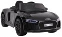 Auto Na Akumulator Audi R8 Spyder Czarny Pilot EVA Radio MP3 LED