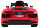 Auto Na Akumulator Audi R8 Spyder Czerwone Pilot EVA Radio MP3 LED