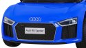 Auto Na Akumulator Audi R8 Niebieski + Pilot + EVA + Wolny Start + MP3 LED