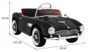 Auto Na Akumulator BMW 507 Retro Czarny Audio LED Pilot Ekoskóra EVA MP3