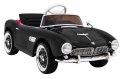 Auto Na Akumulator BMW 507 Retro Czarny Audio LED Pilot Ekoskóra EVA MP3