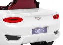 Auto Na Akumulator Bentley EXP 12 Biały Pilot Elegancki Wygląd LED MP3