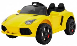 Auto Na Akumulator Future Żółty Pilot Wolny Start MP3 USB LED