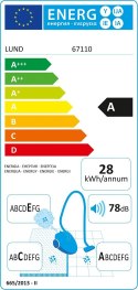 LUND ODKURZACZ PIONOWY 800W 1L.