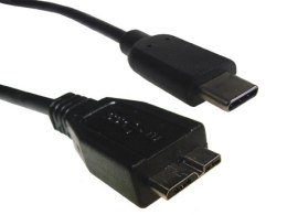 Kabel USB 3.1 wtyk Type-C - wtyk micro USB 3.0 --