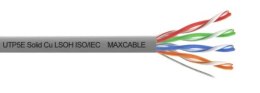 Przewód UTP5E drut Cu LSOH ISO/IEC 305m MAXCABLE