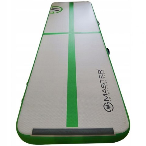 AirTrack Dmuchana Mata Gimnastyczna MASTER 300 x 100 x 20 cm Grey-Green