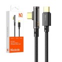 Kabel kątowy Prism USB do USB-C Mcdodo CA-3401, 100W, 1.8m (czarny)