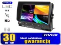 Monitor samochodowy lub wolnostojący LCD 10cali cali z obsługa do 4 kamer 4PIN 12V 24V... (NVOX