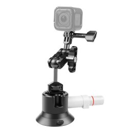 Uchwyt samochodowy na szybę z pompką Puluz do GOPRO Hero, DJI Osmo Action PU845B