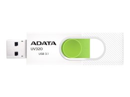 ADATA ADATA Pamięć USB UV320 128GB 3.2 Gen1 Biało-Zielona