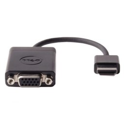 Dell Adapter wideo Dell | 15-pinowy HD D-Sub (HD-15) | żeński | 19-pinowy HDMI typu A | męski | czarny