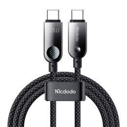 Kabel danych Mcdodo CA-4780 USB-C do USB-C 60W 1.2m (czarny)