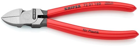 KNIPEX SZCZYPCE TNĄCE BOCZNE DO TWORZYWA SZTUCZNEGO 160MM