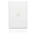 Acces Point Wi-Fi 6 Ubiquiti UniFi U6 In-Wall 2.4GHz(2x2)/5GHz(4x4)/6GHz(-) PoE+/PoE 4x1G 1x2,5G