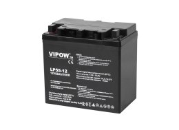 BAT0223 Akumulator żelowy VIPOW 12V 55Ah