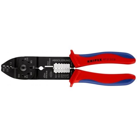 KNIPEX SZCZYPCE DO ZAGNIATANIA ZŁĄCZEK KABLOWYCH 0,5-2,5 MM