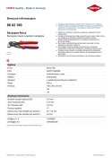 KNIPEX SZCZYPCE-KLUCZ 180MM